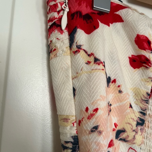 KIMCHI BLUE Strapless Floral Dress Size S Bohemian - Picture 8 of 8